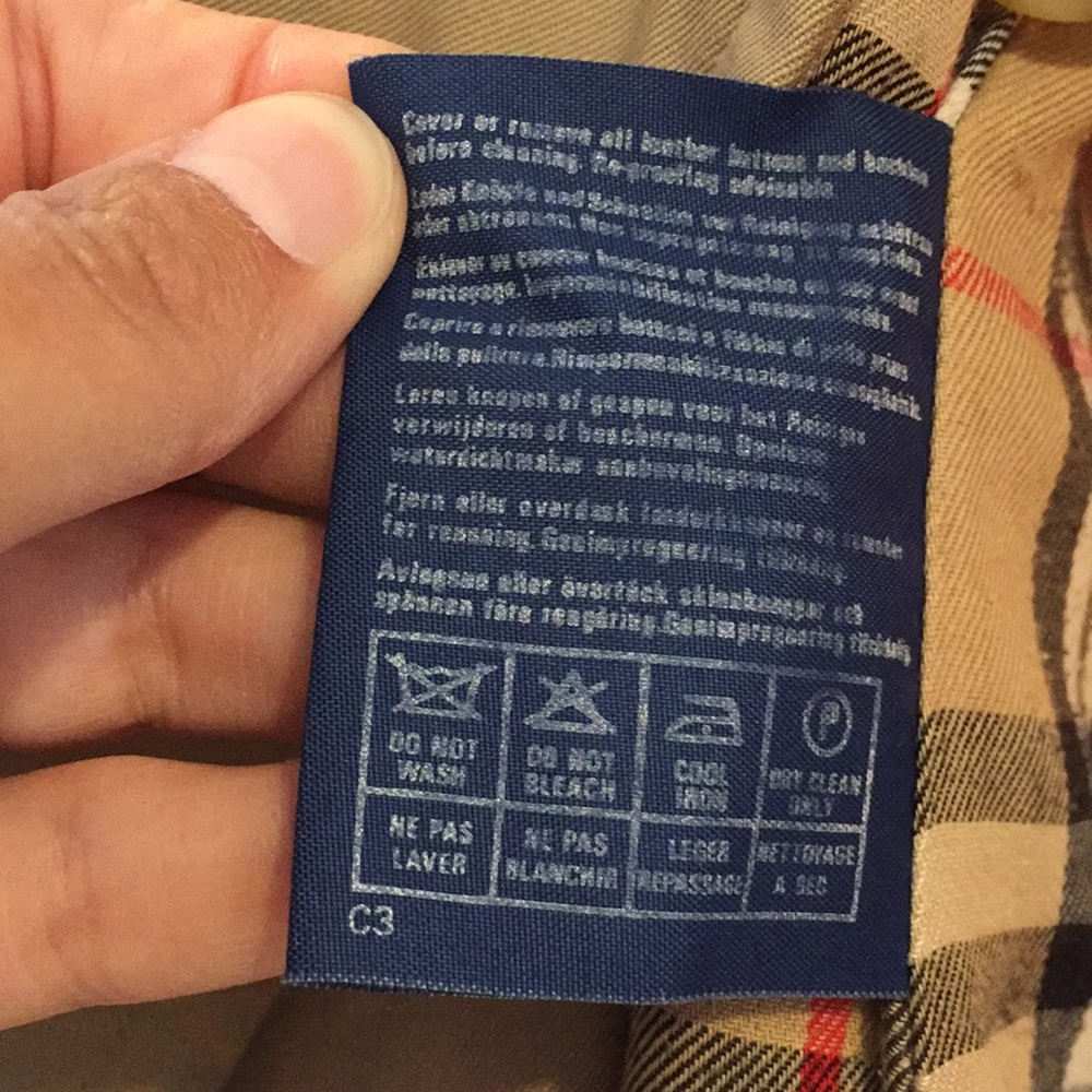 Vintage Burberry Men’s Trench Coat - Picture 4 of 8